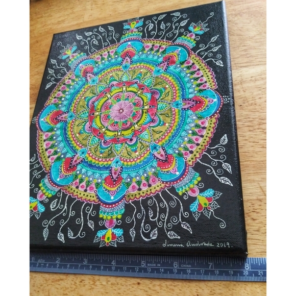 Mandala painting - Picture 7 of 7
